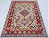 Kazak Beige Hand Knotted 34 X 51 Area Rug 700-148340 Thumb 1