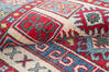 Kazak Beige Hand Knotted 35 X 410 Area Rug 700-148342 Thumb 6