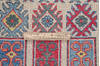 Kazak Beige Hand Knotted 35 X 410 Area Rug 700-148342 Thumb 7