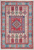 Kazak Beige Hand Knotted 35 X 410 Area Rug 700-148342 Thumb 0