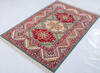 Kazak Green Hand Knotted 34 X 410 Area Rug 700-148343 Thumb 2