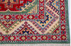 Kazak Green Hand Knotted 34 X 410 Area Rug 700-148343 Thumb 4
