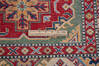Kazak Green Hand Knotted 34 X 410 Area Rug 700-148343 Thumb 7