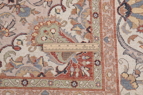 Pak-Persian Black Hand Knotted 82 X 105 Area Rug 700-148346 Image 7