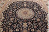 Pak-Persian Black Hand Knotted 82 X 105 Area Rug 700-148346 Thumb 3