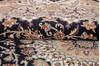 Pak-Persian Black Hand Knotted 82 X 105 Area Rug 700-148346 Thumb 6
