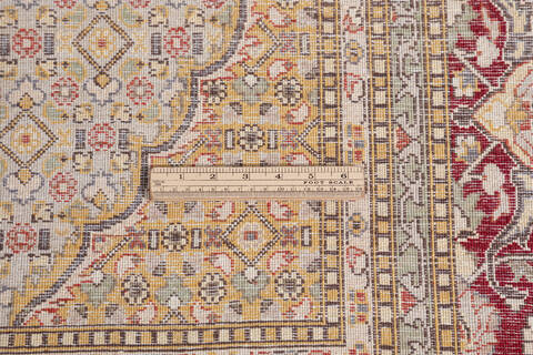 Pak-Persian Blue Hand Knotted 80 X 103 Area Rug 700-148350 Image 7