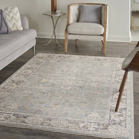 Nourison Asher Blue 311 X 511 Area Rug 805-149233 Image 1