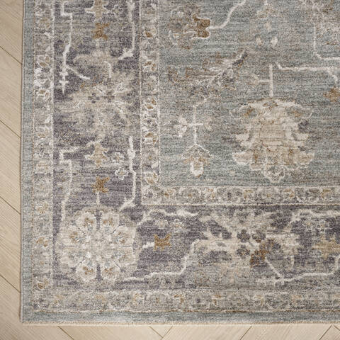Nourison Asher Blue 311 X 511 Area Rug 805-149233 Image 3