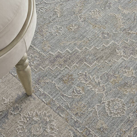 Nourison Asher Blue 53 X 78 Area Rug 805-149238 Image 7