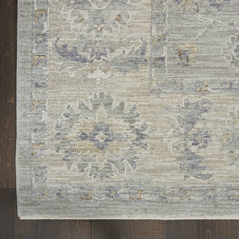 Nourison Asher Grey Runner 23 X 102 Area Rug 805-149243 Image 3