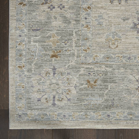 Nourison Asher Grey Runner 23 X 102 Area Rug 805-149253 Image 3