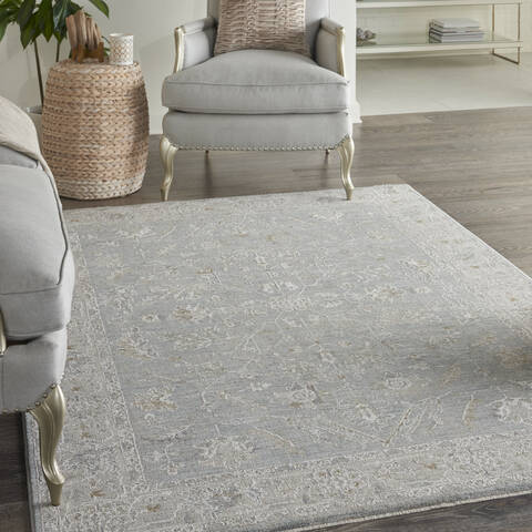 Nourison Asher Blue 53 X 78 Area Rug 805-149270 Image 1