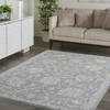 Nourison Asher Grey 53 X 78 Area Rug  805-149283 Thumb 1