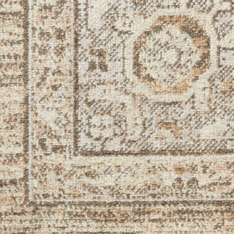 Nourison Astra Machine Washable Beige Runner 22 X 80 Area Rug 805-149695 Image 5