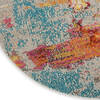 Nourison Celestial Multicolor Round 80 X 80 Area Rug 805-149843 Thumb 4