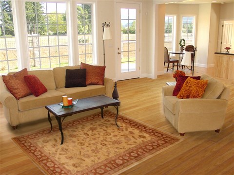 Chobi Beige Hand Knotted 40 X 60 Area Rug 100-15074 Image 5