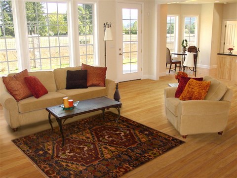 Baluch Beige Hand Knotted 38 X 62 Area Rug 100-15104 Image 5