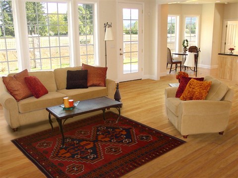 Baluch Red Hand Knotted 36 X 510 Area Rug 100-15151 Image 5