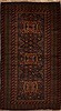 Baluch Black Hand Knotted 35 X 62  Area Rug 100-15163 Thumb 0