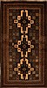 Baluch Brown Hand Knotted 37 X 60  Area Rug 100-15181 Thumb 0