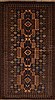 Baluch Blue Hand Knotted 37 X 62 Area Rug 100-15187 Thumb 0