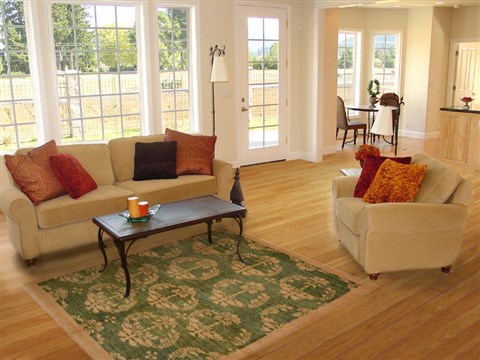 Chobi Green Hand Knotted 311 X 57 Area Rug 100-15189 Image 5