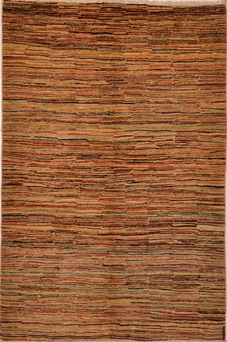 Gabbeh Multicolor Hand Knotted 39 X 59 Area Rug 100-15191 Image 0