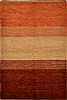 Gabbeh Orange Hand Knotted 42 X 62  Area Rug 100-15206 Thumb 0