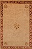 Chobi Beige Hand Knotted 41 X 63  Area Rug 100-15225 Thumb 0