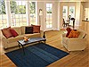 Indo-Nepal Blue Hand Loomed 41 X 60 Area Rug 100-15237 Thumb 5
