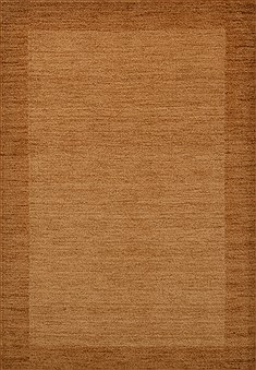 Indo-Nepal Beige Hand Loomed 4'2" X 6'0"  Area Rug 100-15268