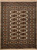 Bokhara Grey Hand Knotted 30 X 50  Area Rug 100-15272 Thumb 0