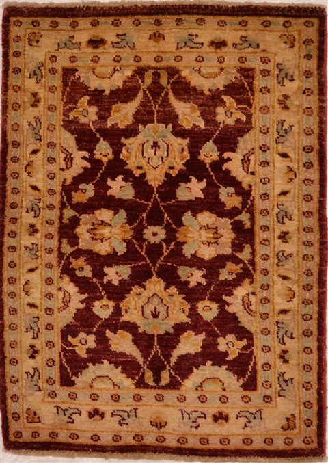 Chobi Red Hand Knotted 20 X 31  Area Rug 100-15348 Image 0