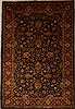 Jaipur Black Hand Knotted 60 X 90  Area Rug 100-15442 Thumb 0