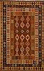 Kilim Beige Flat Woven 52 X 82  Area Rug 100-15462 Thumb 0