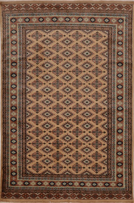 Bokhara Beige Hand Knotted 40 X 64 Area Rug 100-15494 Image 0