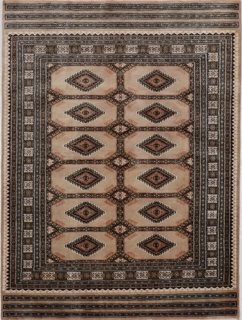 Bokhara Beige Hand Knotted 42 X 511 Area Rug 100-15498 Image 0