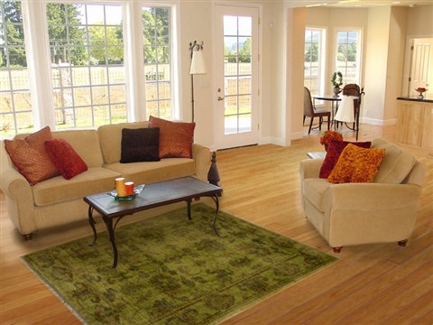 Chobi Green Hand Knotted 40 X 511 Area Rug 100-15512 Image 5