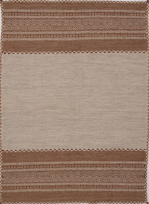 Modern White Flat Woven 46 X 66  Area Rug 100-15517 Image 0