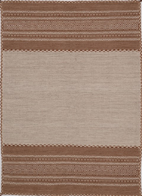 Kilim Brown Flat Woven 46 X 66  Area Rug 100-15532 Image 0
