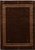 Gabbeh Brown Hand Knotted 47 X 65  Area Rug 100-15538 Thumb 0