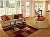 Patchwork Multicolor Flat Woven 40 X 60 Area Rug 100-15541 Thumb 5