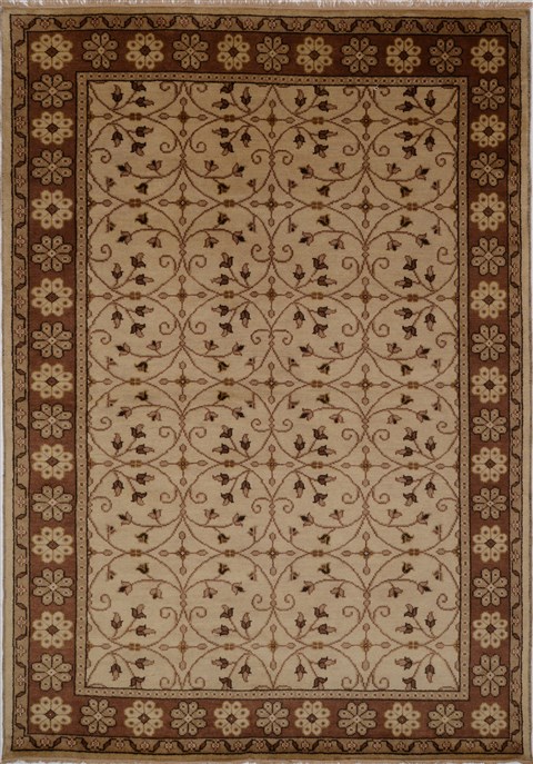 Tibetan Beige Hand Knotted 60 X 811 Area Rug 100-15554 Image 0
