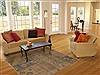 Patchwork Green Hand Knotted 44 X 61 Area Rug 100-15559 Thumb 5