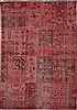 Patchwork Purple Hand Knotted 60 X 811  Area Rug 100-15561 Thumb 0