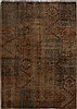 Patchwork Green Hand Knotted 61 X 810  Area Rug 100-15562 Thumb 0