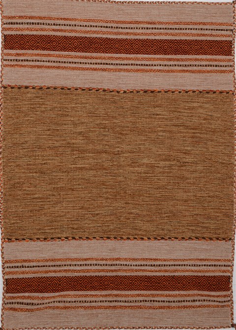 Kilim Brown Flat Woven 46 X 66  Area Rug 100-15565 Image 0