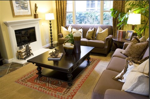 Kilim Orange Flat Woven 50 X 67  Area Rug 100-15576 Image 3