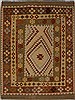 Kilim Green Flat Woven 49 X 68  Area Rug 100-15579 Thumb 0